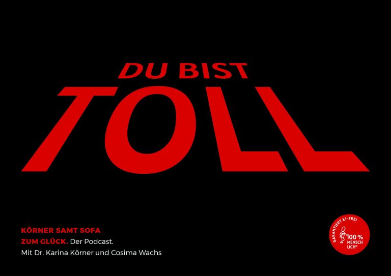 KÖRNER SAMT SOFA - Postkarten - DU BIST TOLL